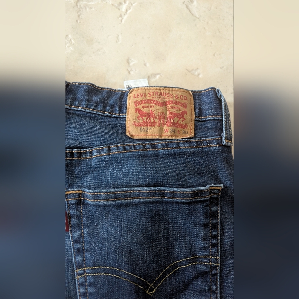 Men's Levi's Denim Jeans 30L - Picture 3 of 5